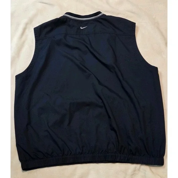 NIKE GOLF MENS SLEEVELESS PULLOVER VEST NAVY BLUE. SEE DESCRIPTION FOR SIZING - Picture 7 of 8